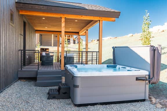 Black Feather House | New Mountain-Modern w/ Private Hot Tub & Views | Granby Ranch - Image 5